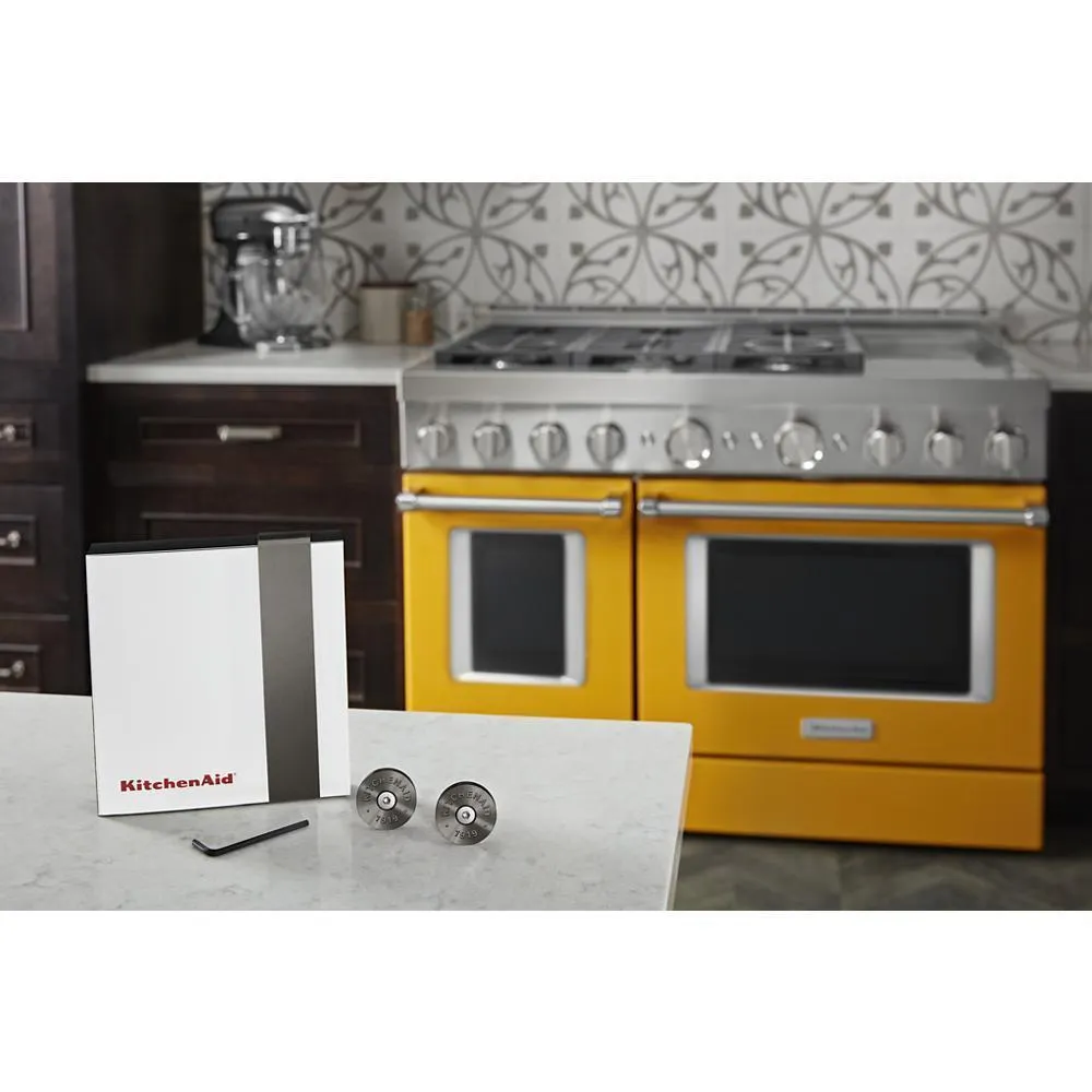Amana W11368841BO Kitchenaid Commercial-Style Range Handle Medallion Kit