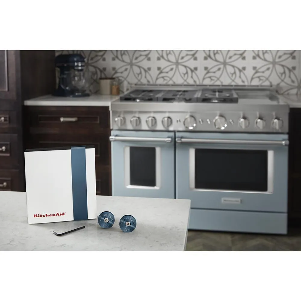 Amana W11368841DD Kitchenaid Commercial-Style Range Handle Medallion Kit