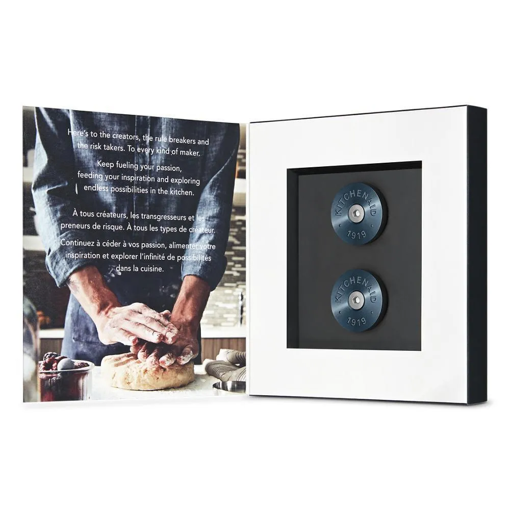 Amana W11368841DD Kitchenaid Commercial-Style Range Handle Medallion Kit