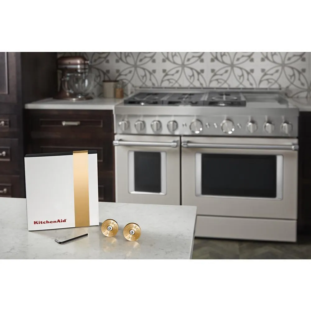 Amana W11368841NE Kitchenaid Commercial-Style Range Handle Medallion Kit