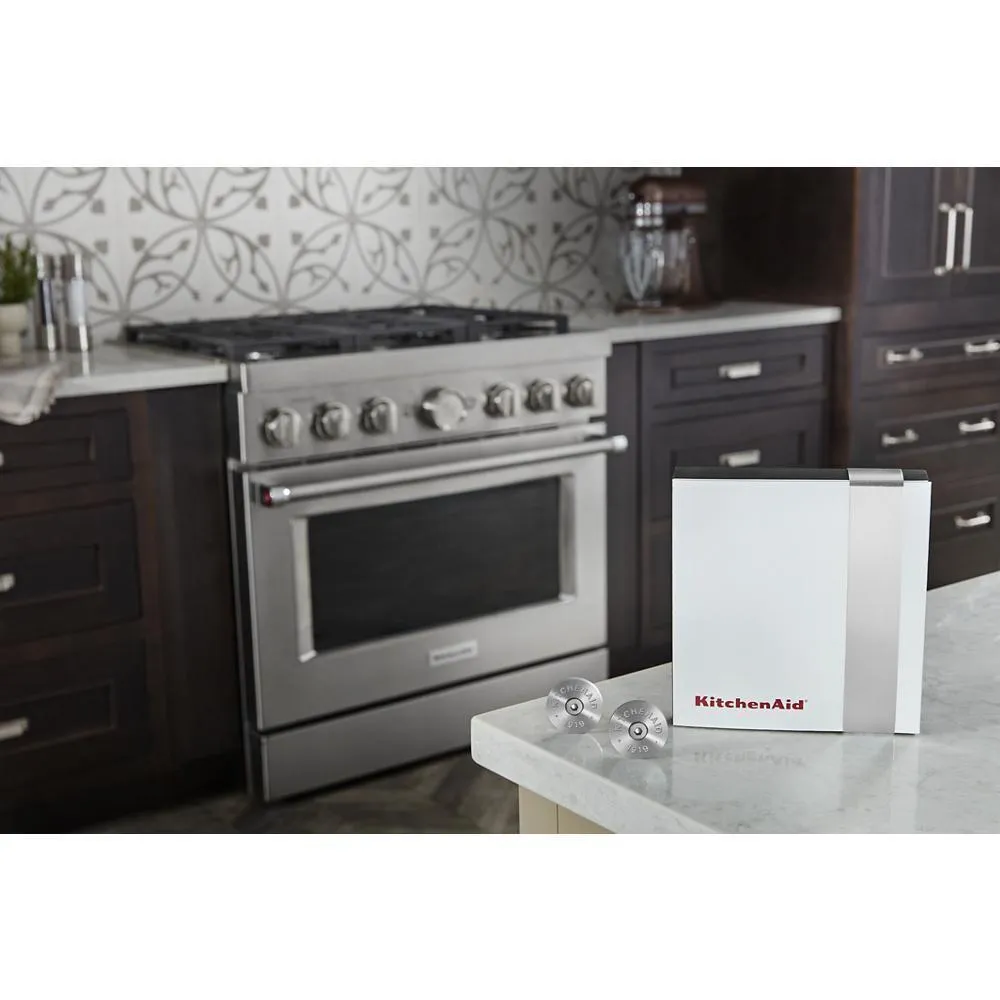 Amana W11368841SI Kitchenaid Commercial-Style Range Handle Medallion Kit