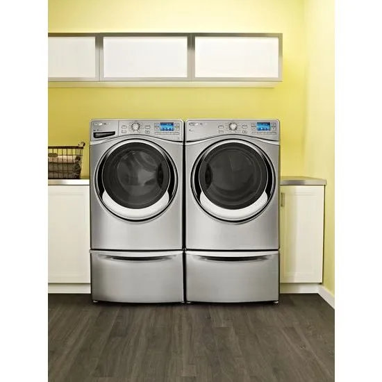 Amana XHPC155YC 15.5 Pedestal For Front Load Washer And Dryer With Storage - Chrome