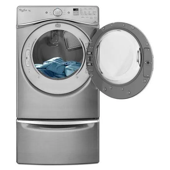Amana XHPC155YC 15.5 Pedestal For Front Load Washer And Dryer With Storage - Chrome