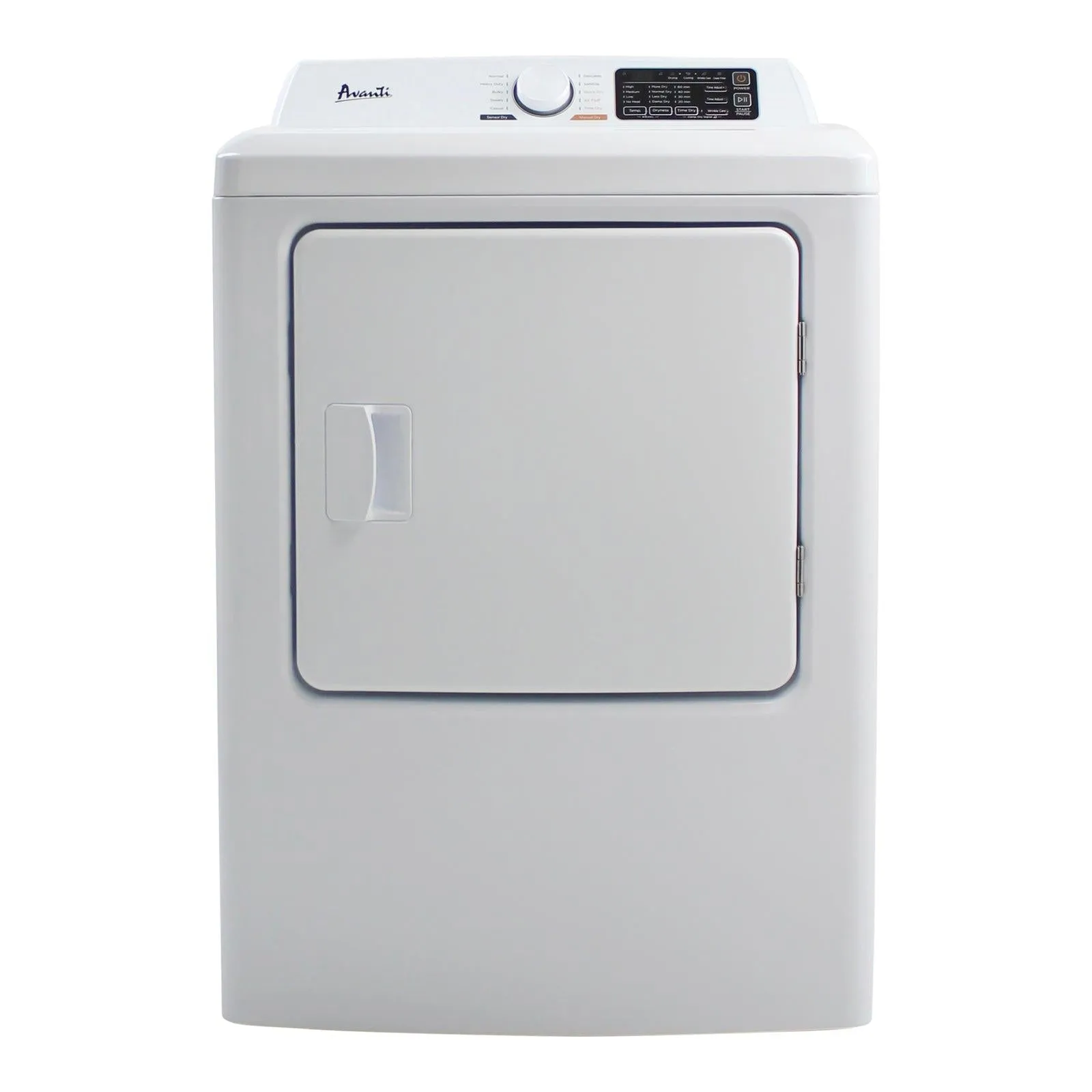 Avanti SED70D0W Avanti Front Load Electric Clothes Dryer. 7.0 Cu. Ft. Capacity - White / 7.0 Cu. Ft.