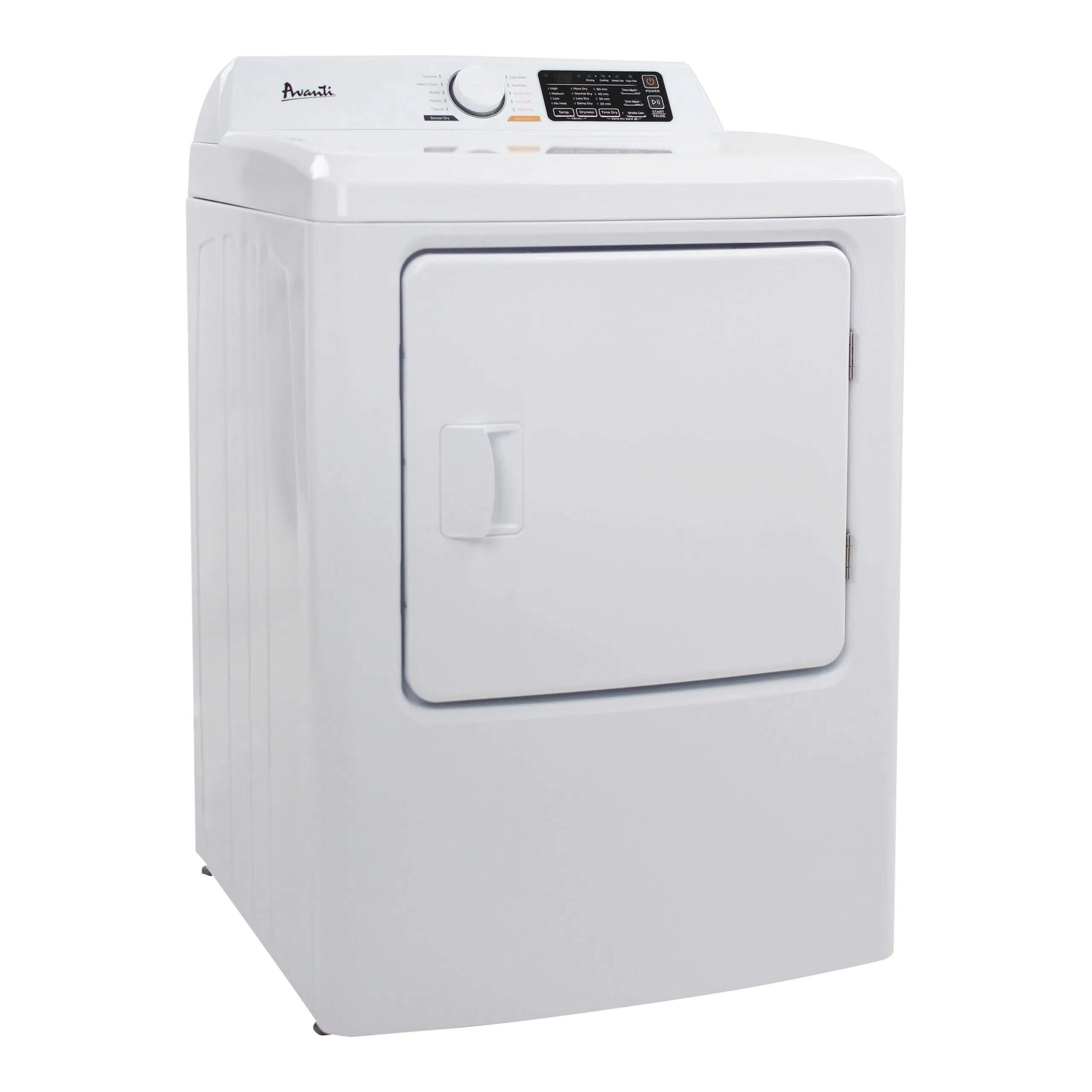 Avanti SED70D0W Avanti Front Load Electric Clothes Dryer. 7.0 Cu. Ft. Capacity - White / 7.0 Cu. Ft.