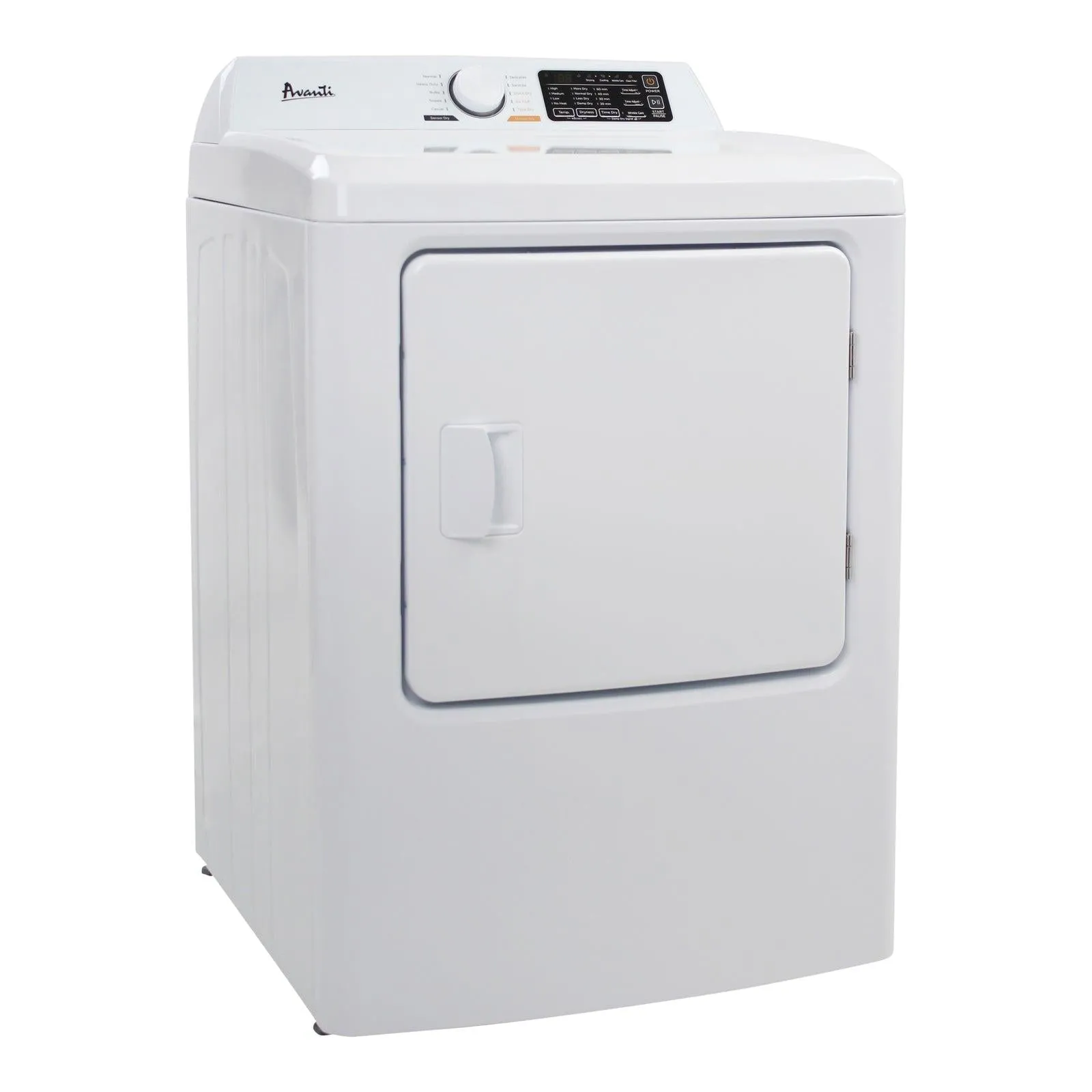 Avanti SED70D0W Avanti Front Load Electric Clothes Dryer. 7.0 Cu. Ft. Capacity - White / 7.0 Cu. Ft.