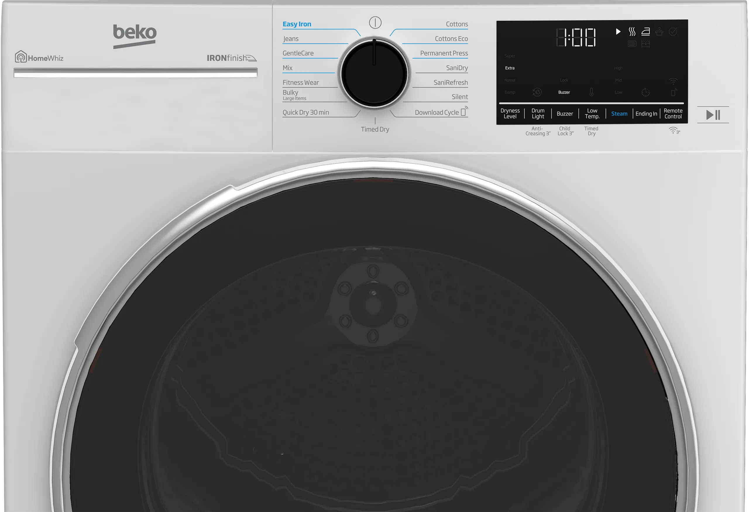 Beko HPD24414W 24 Heat Pump Ventless Front Load Dryer