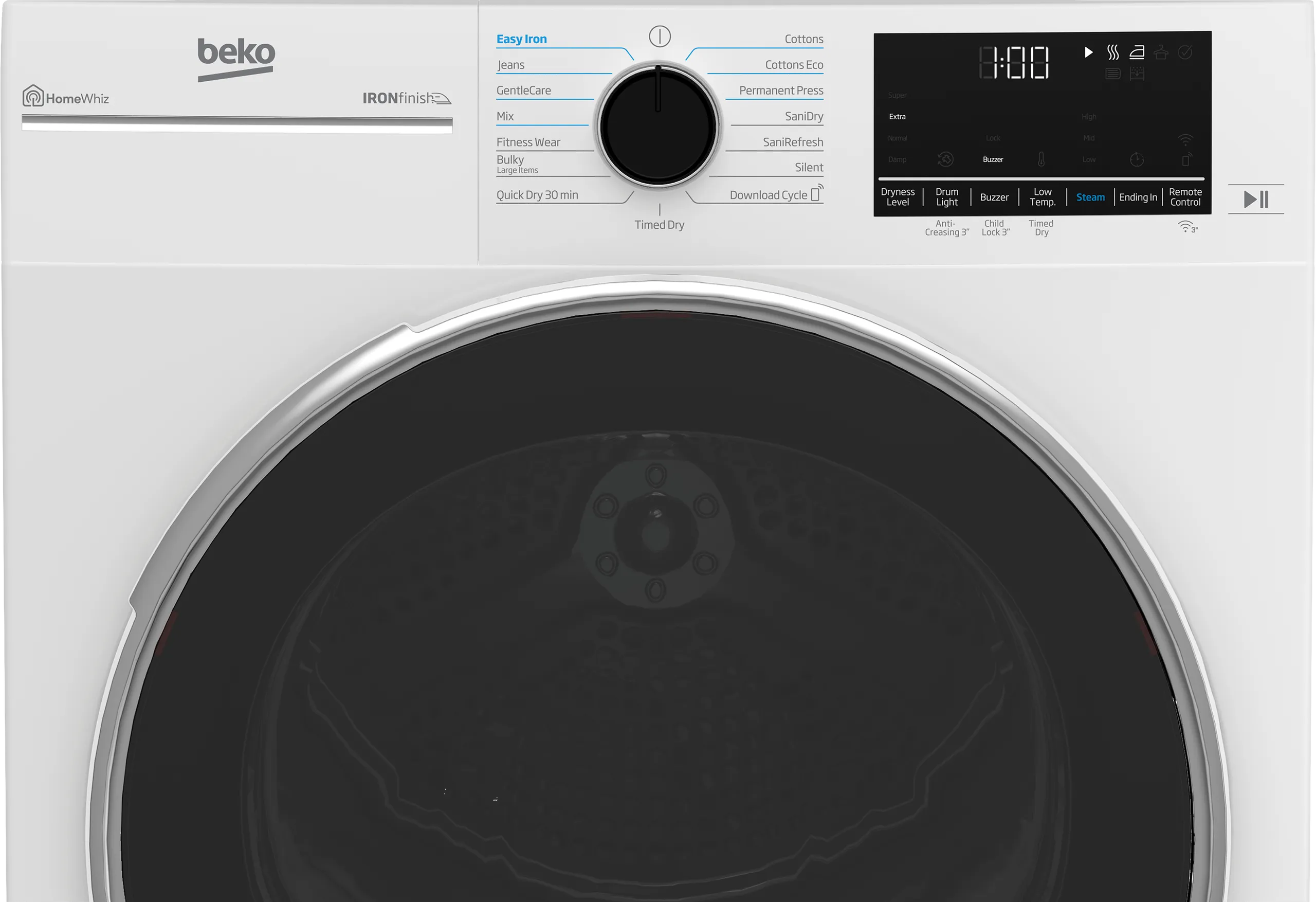 Beko HPD24414W2 24 Heat Pump Ventless Front Load Dryer