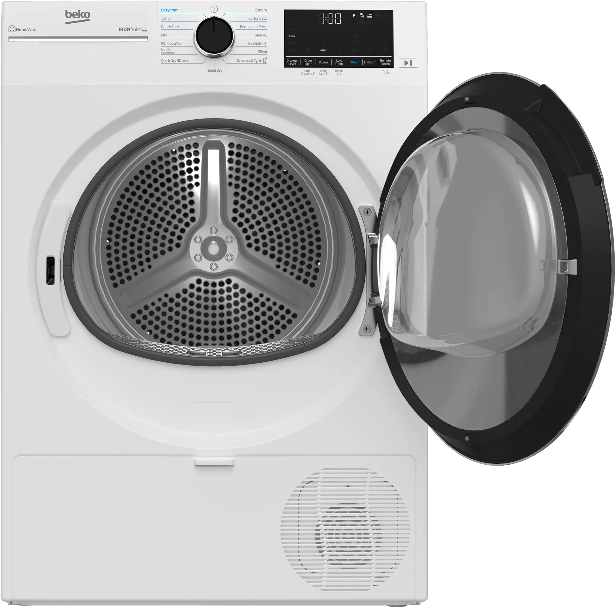 Beko HPD24414W2 24 Heat Pump Ventless Front Load Dryer