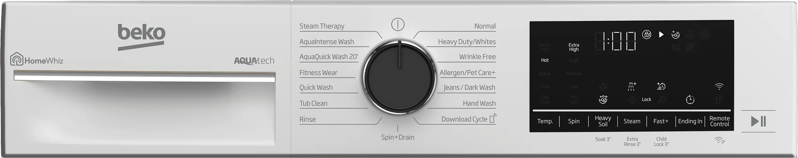 Beko WFTV10733XC 24 Front Load Washer