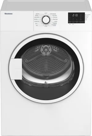 Blomberg Appliances DV17600W2 24 Compact Electric Air Vented Dryer