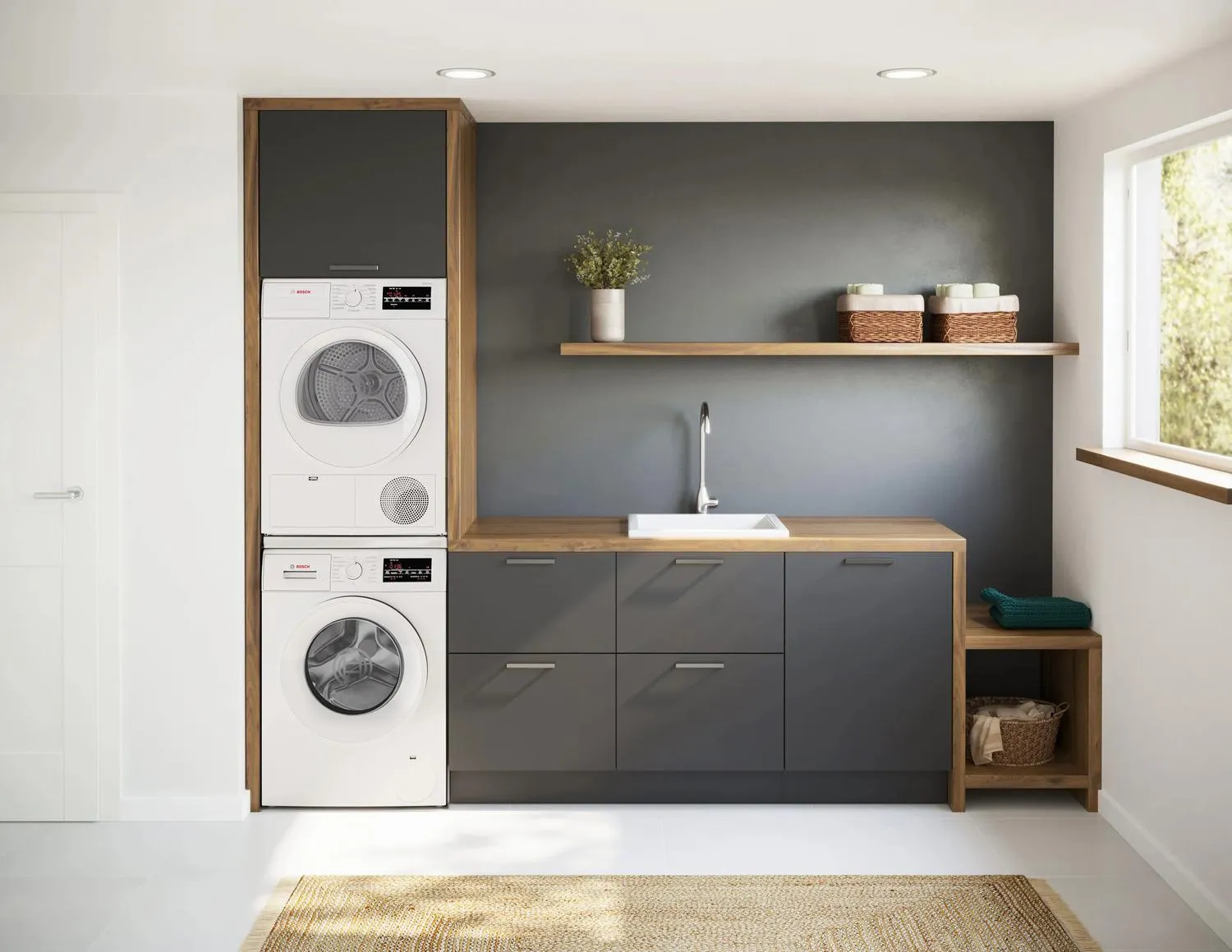 Bosch WPA12100UC 300 Series Compact Condensation Dryer