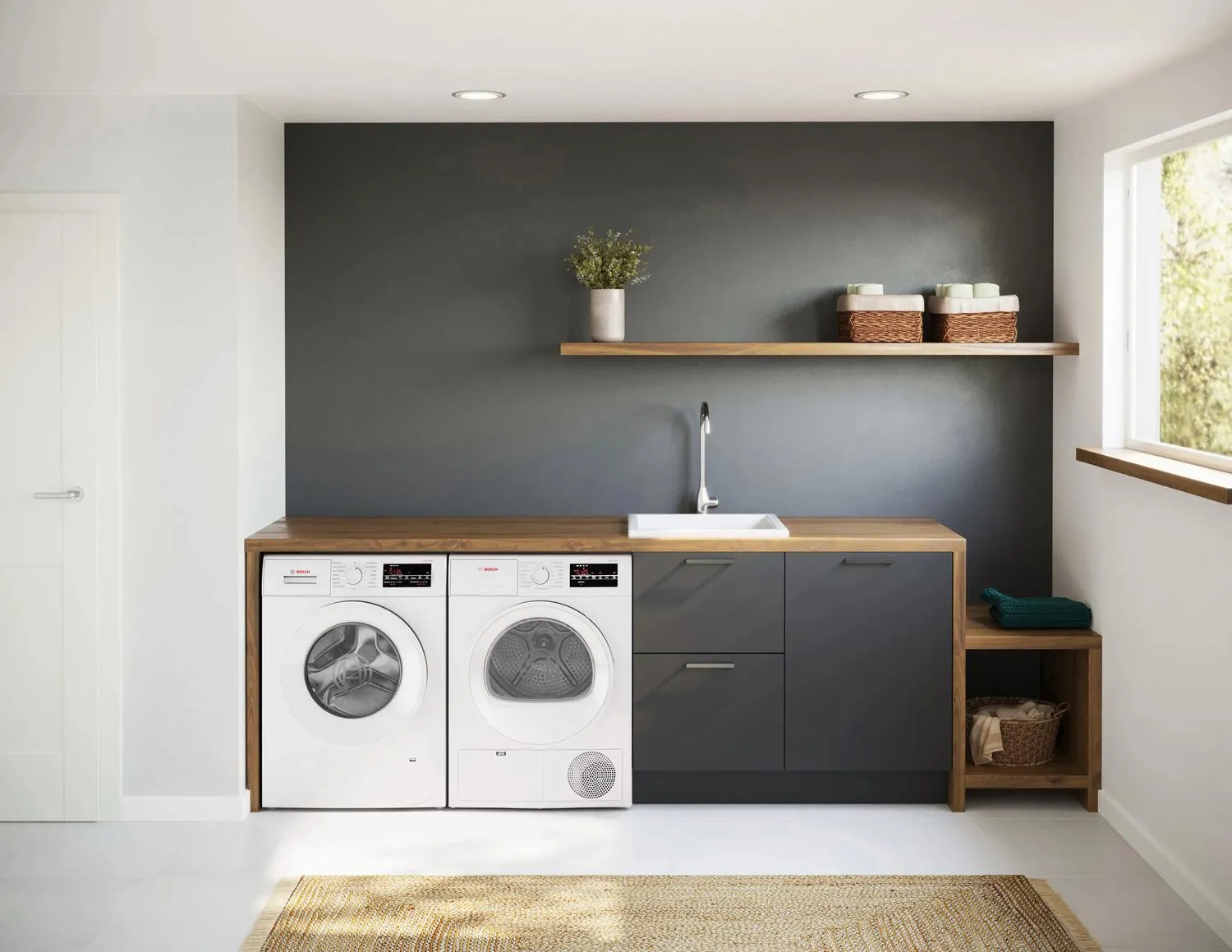 Bosch WPA12100UC 300 Series Compact Condensation Dryer