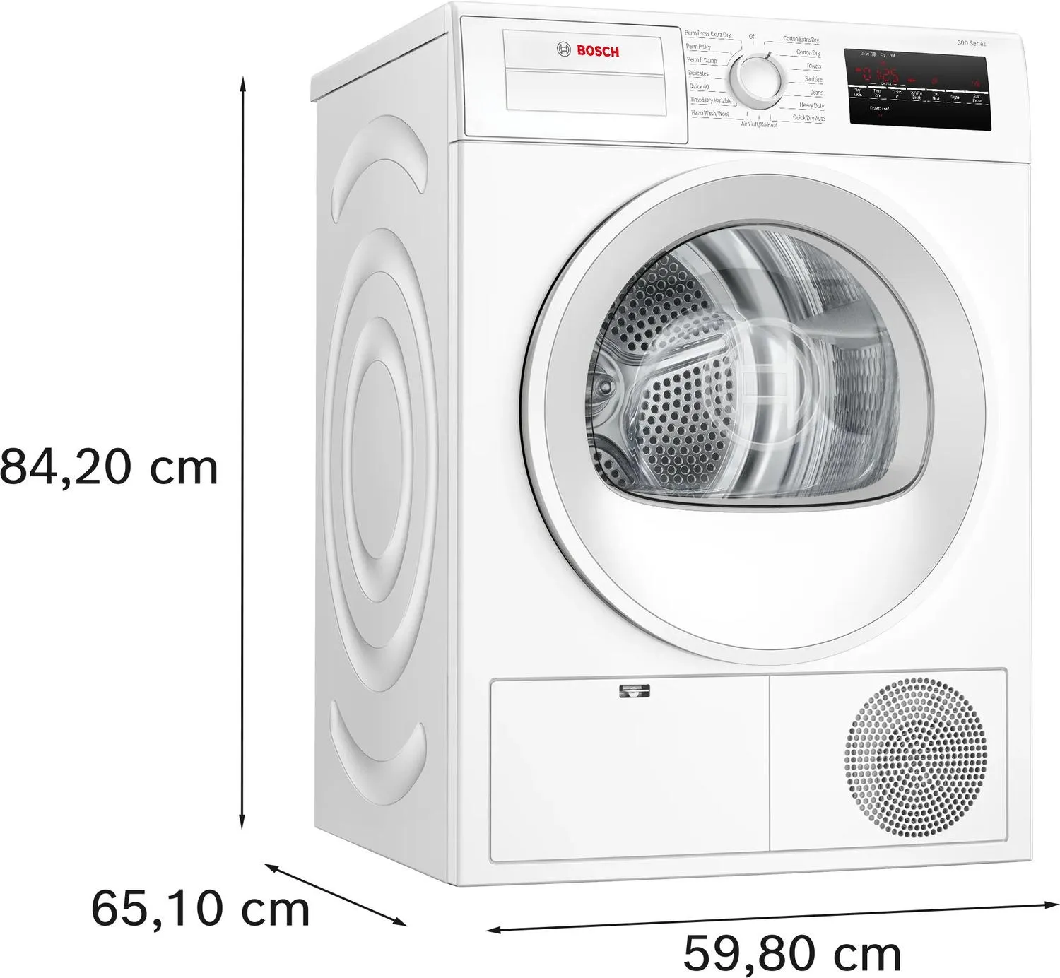 Bosch WPA12100UC 300 Series Compact Condensation Dryer