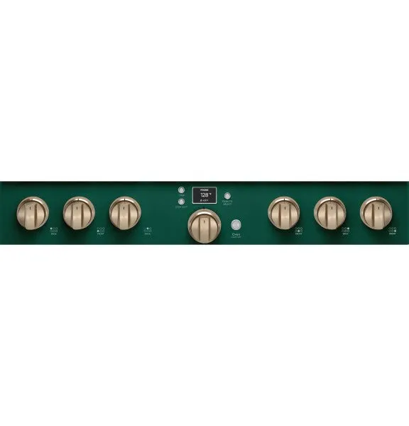Caf C2Y366P5TG2 Caf 36 Smart Dual-Fuel Commercial-Style Range with 6 Burners (Natural Gas)