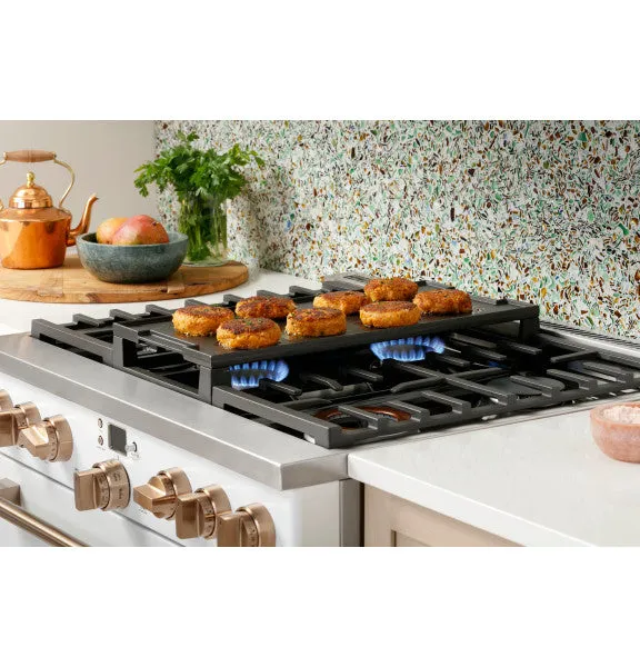 Caf C2Y366P5TG2 Caf 36 Smart Dual-Fuel Commercial-Style Range with 6 Burners (Natural Gas)