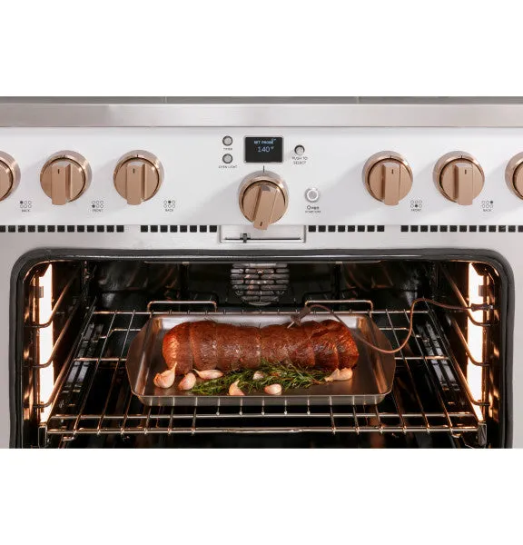 Caf C2Y366P5TG2 Caf 36 Smart Dual-Fuel Commercial-Style Range with 6 Burners (Natural Gas)