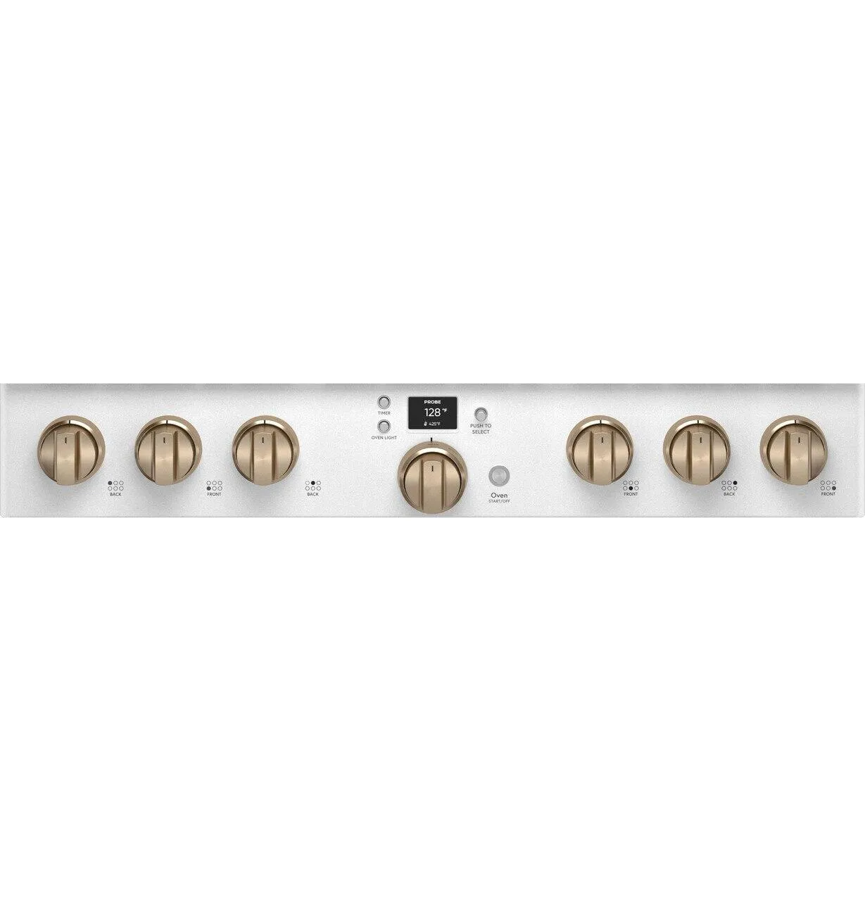 Cafe C2Y366P4TW2 Caf&#8482; 36 Smart Dual-Fuel Commercial-Style Range With 6 Burners (Natural Gas)