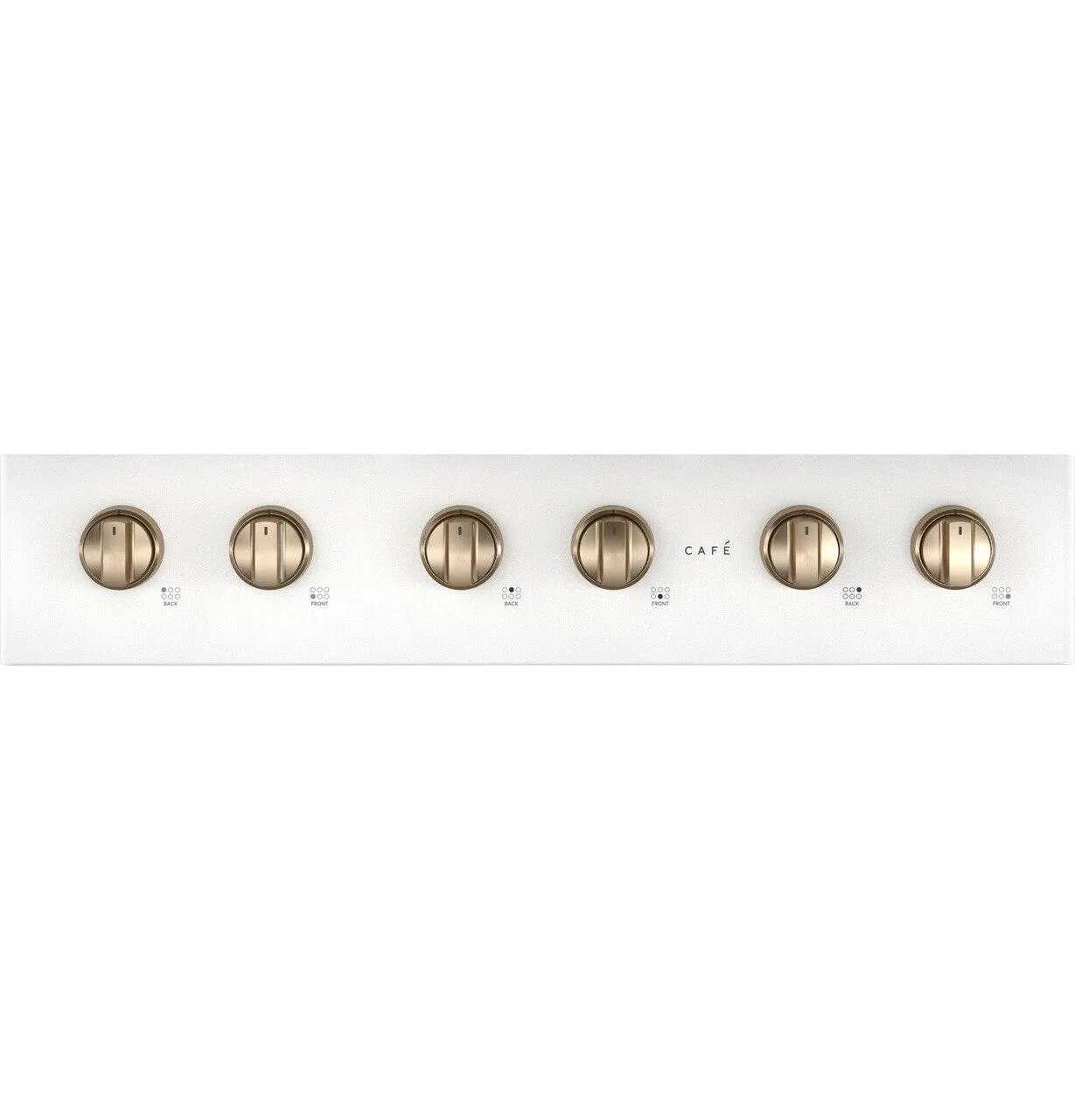 Cafe CGU366P4TW2 Caf&#8482; 36 Commercial-Style Gas Rangetop With 6 Burners (Natural Gas)
