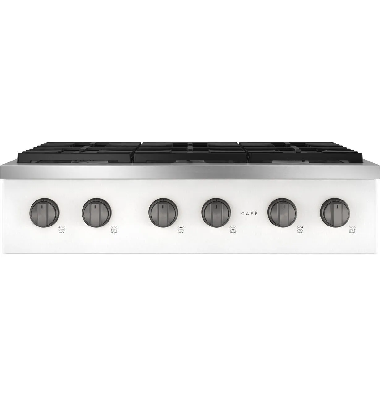Cafe CGU366P4TW2 Caf&#8482; 36 Commercial-Style Gas Rangetop With 6 Burners (Natural Gas)