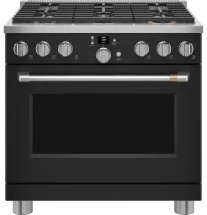 Cafe CGY366P3TD1 Caf&#8482; 36 Smart All-Gas Commercial-Style Range With 6 Burners (Natural Gas)