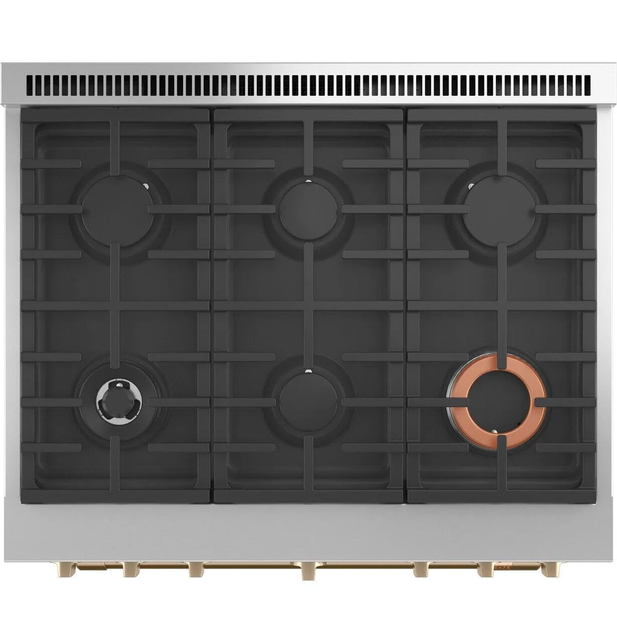 Cafe CGY366P4TW2 Caf&#8482; 36 Smart All-Gas Commercial-Style Range With 6 Burners (Natural Gas)