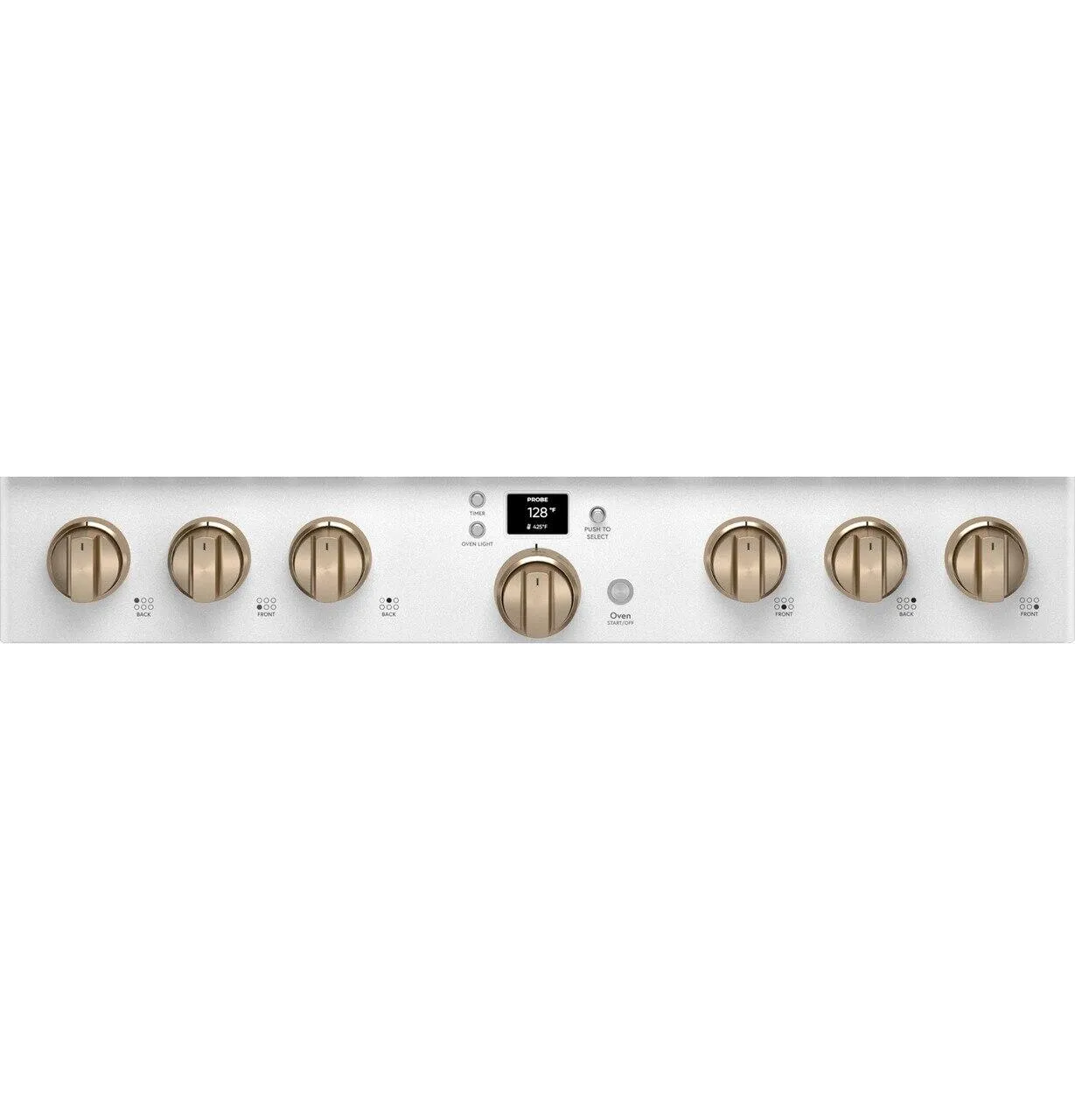 Cafe CGY366P4TW2 Caf&#8482; 36 Smart All-Gas Commercial-Style Range With 6 Burners (Natural Gas)