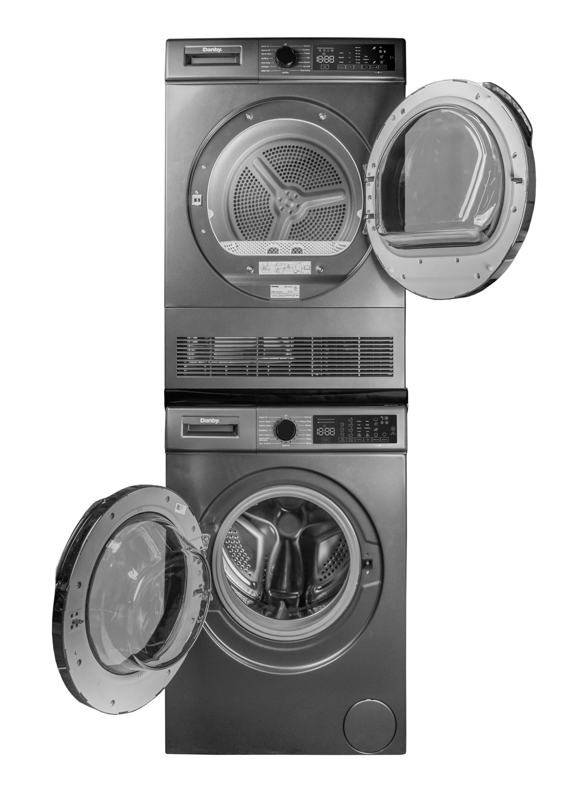 Danby DWM022D1DSDB Danby 2.2 Cu. Ft. 24 Front Load Washing Machine