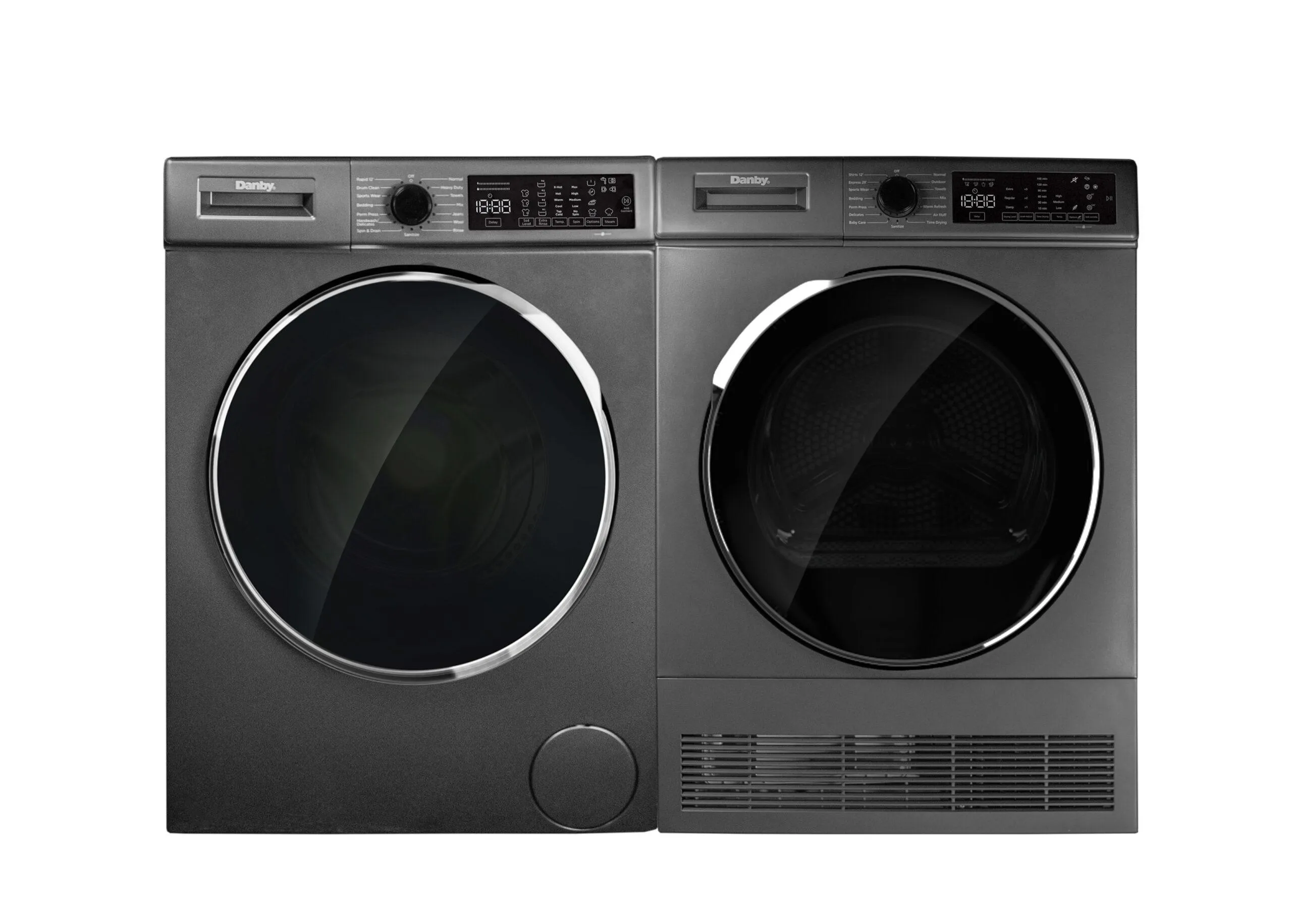 Danby DWM022D1DSDB Danby 2.2 Cu. Ft. 24 Front Load Washing Machine