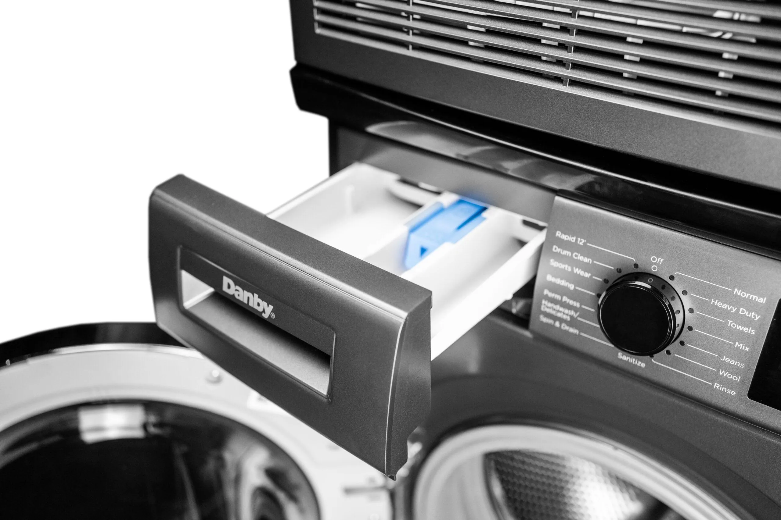 Danby DWM022D1DSDB Danby 2.2 Cu. Ft. 24 Front Load Washing Machine