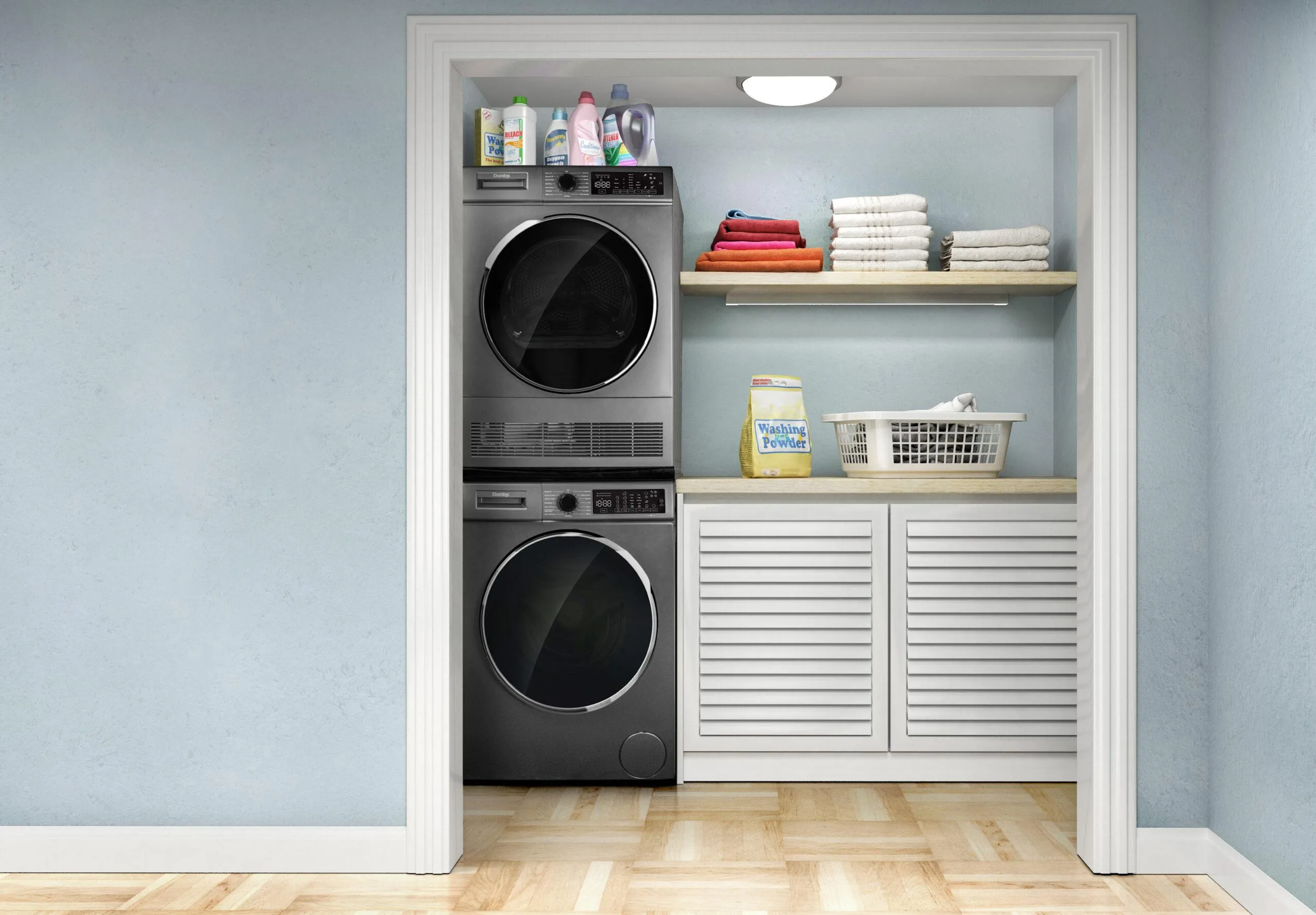 Danby DWM022D1DSDB Danby 2.2 Cu. Ft. 24 Front Load Washing Machine