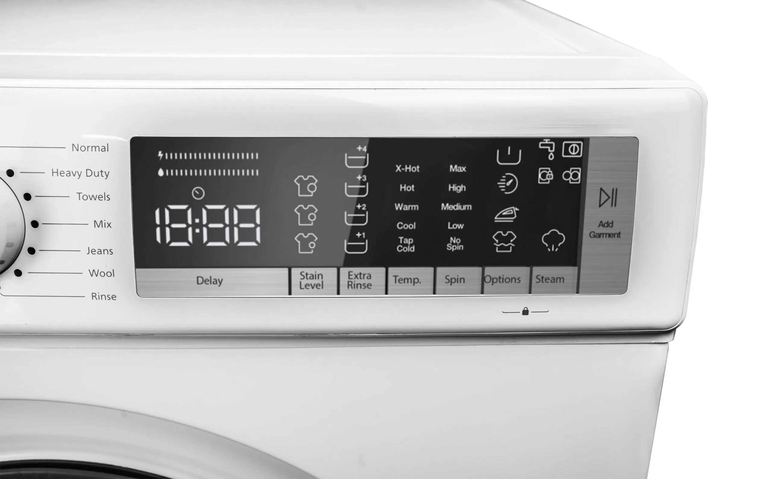 Danby DWM022D3WDB Danby 24-Inch. 2.2 Cu Ft. Stackable Front Load Washer With Steam In White