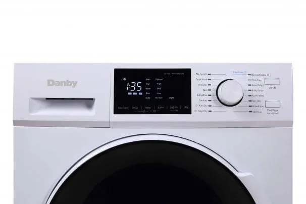 Danby DWM120WDB3 Danby 2.7 Cu. Ft. All-In-One Ventless Electric Washer Dryer Combo