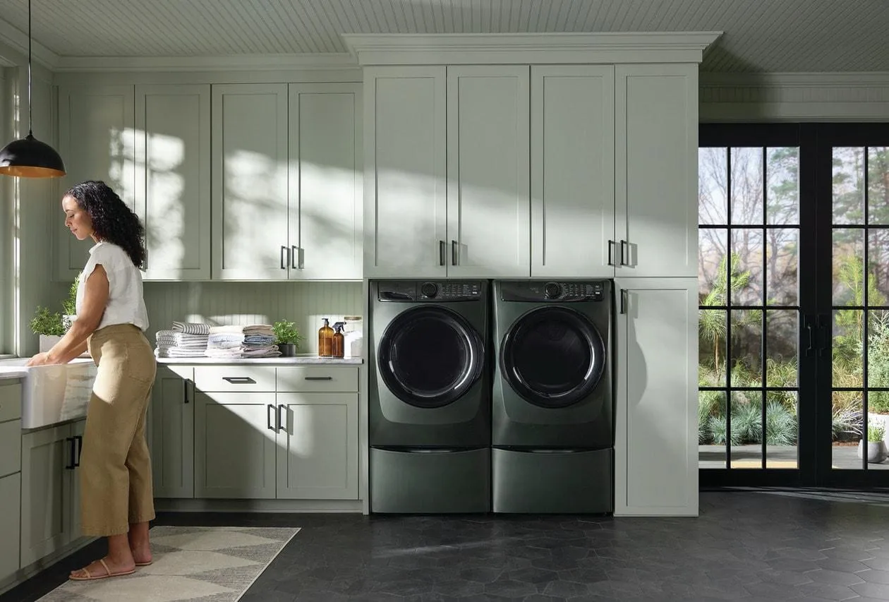 Electrolux ELFE7738AA Electrolux Front Load Perfect Steam&#8482; Electric Dryer With Balanced Dry&#8482; And Instant Refresh - 8.0 Cu. Ft.