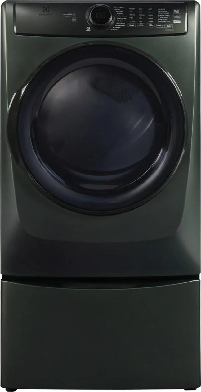 Electrolux ELFE7738AA Electrolux Front Load Perfect Steam&#8482; Electric Dryer With Balanced Dry&#8482; And Instant Refresh - 8.0 Cu. Ft.