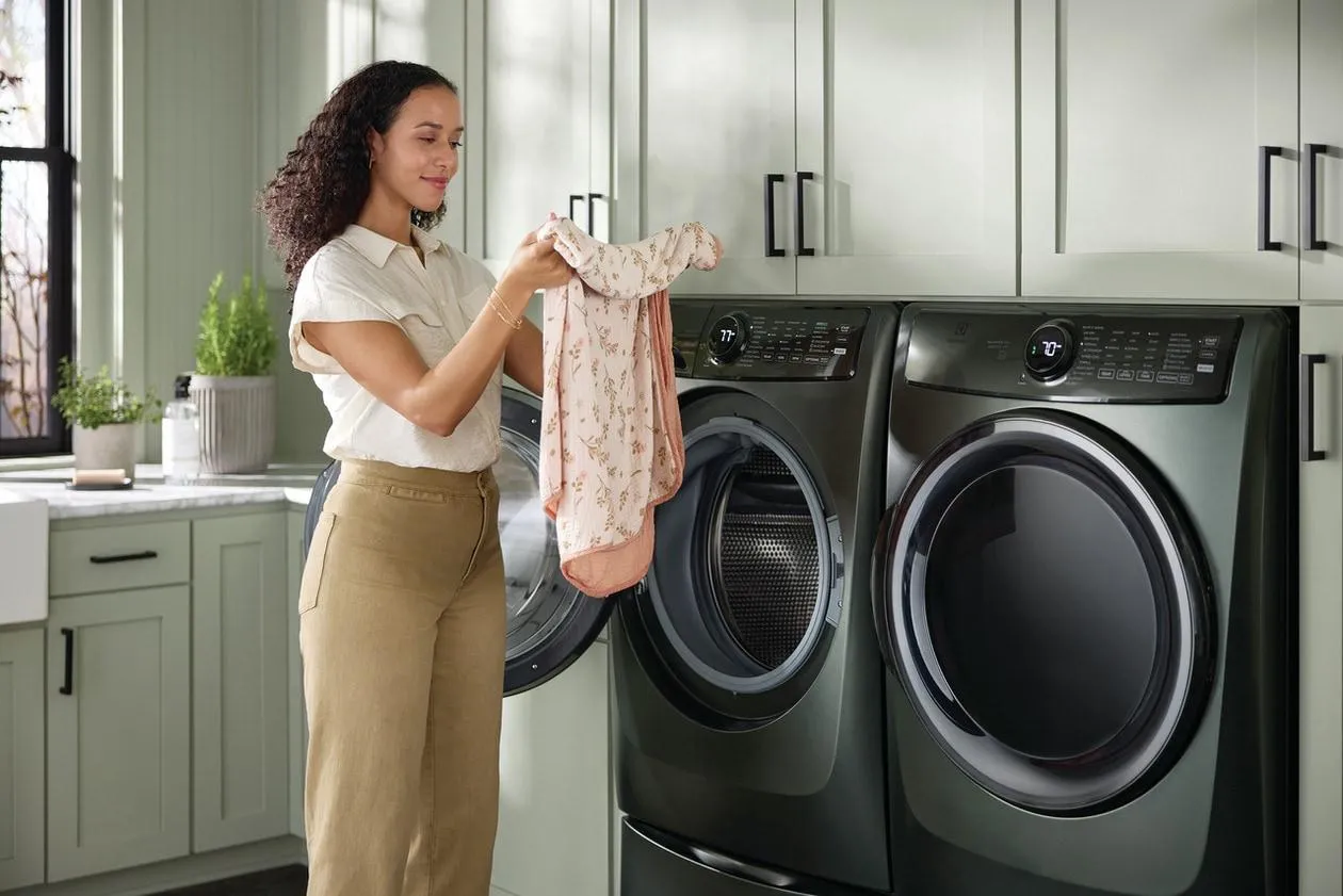 Electrolux ELFE7738AA Electrolux Front Load Perfect Steam&#8482; Electric Dryer With Balanced Dry&#8482; And Instant Refresh - 8.0 Cu. Ft.