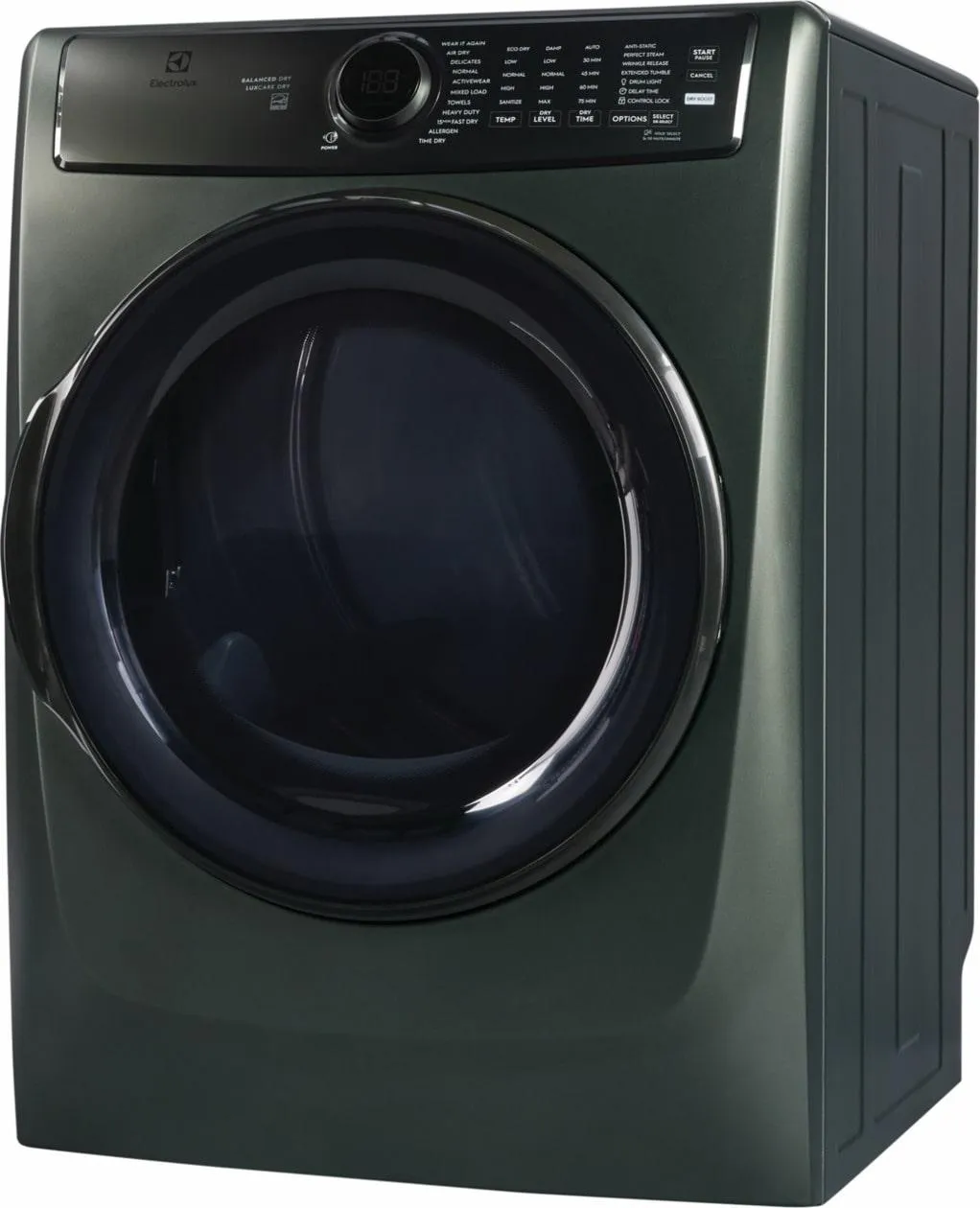 Electrolux ELFE7738AA Electrolux Front Load Perfect Steam&#8482; Electric Dryer With Balanced Dry&#8482; And Instant Refresh - 8.0 Cu. Ft.