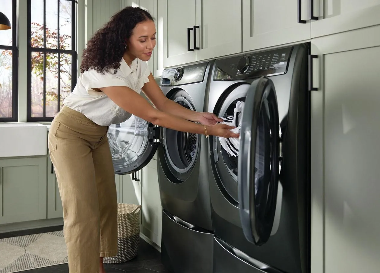 Electrolux ELFE7738AA Electrolux Front Load Perfect Steam&#8482; Electric Dryer With Balanced Dry&#8482; And Instant Refresh - 8.0 Cu. Ft.