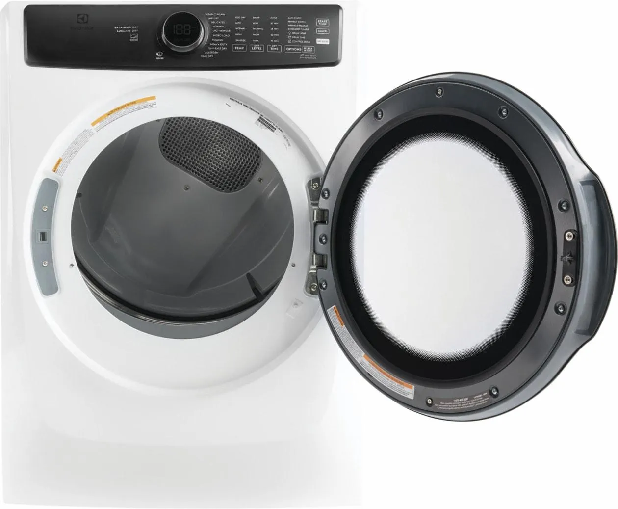 Electrolux ELFE7738AW Electrolux Front Load Perfect Steam&#8482; Electric Dryer With Balanced Dry&#8482; And Instant Refresh - 8.0 Cu. Ft.