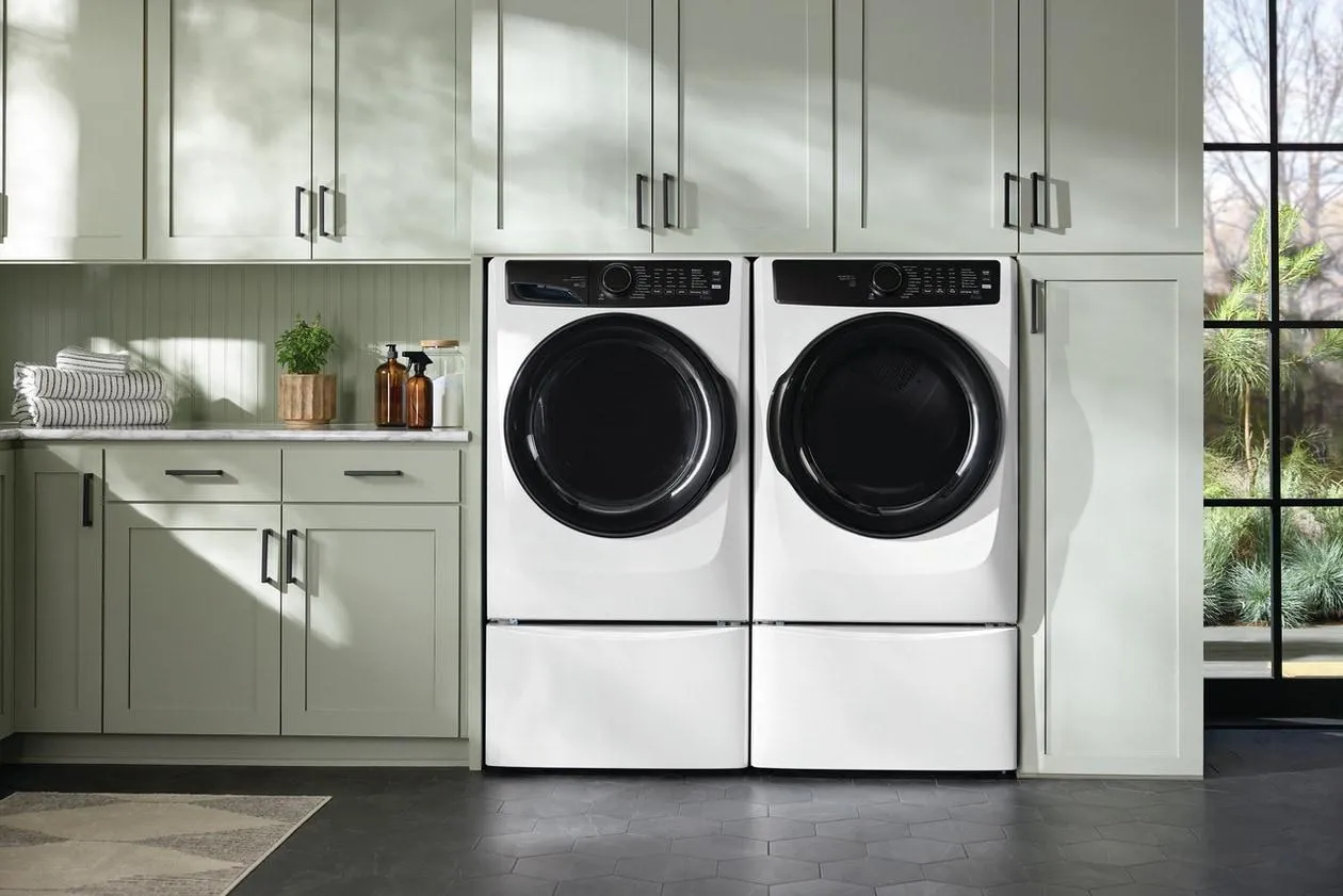 Electrolux ELFE7738AW Electrolux Front Load Perfect Steam&#8482; Electric Dryer With Balanced Dry&#8482; And Instant Refresh - 8.0 Cu. Ft.