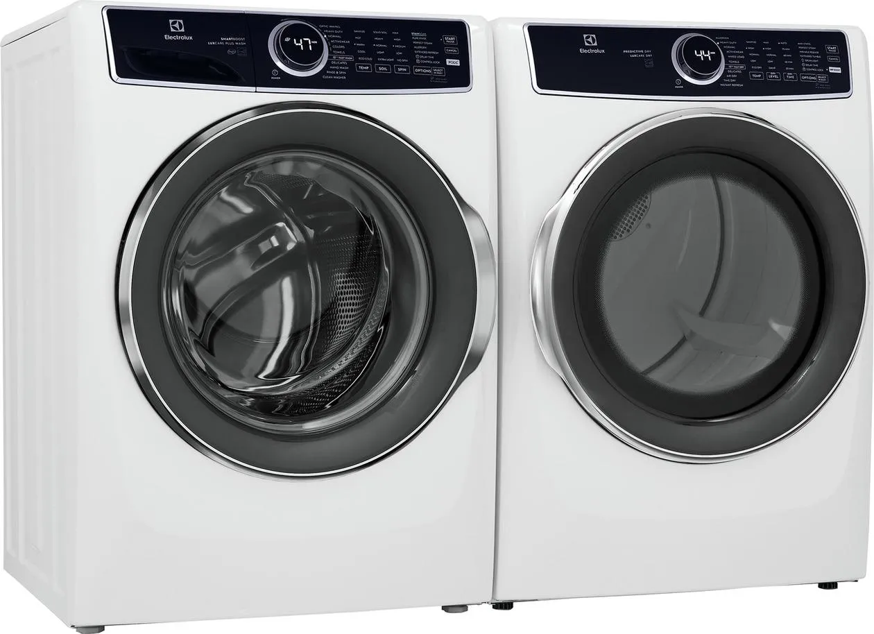 Electrolux ELFG7637BW Electrolux Front Load Perfect Steam&#8482; Gas Dryer With Luxcare Dry And Instant Refresh &#8482; 8.0 Cu. Ft.