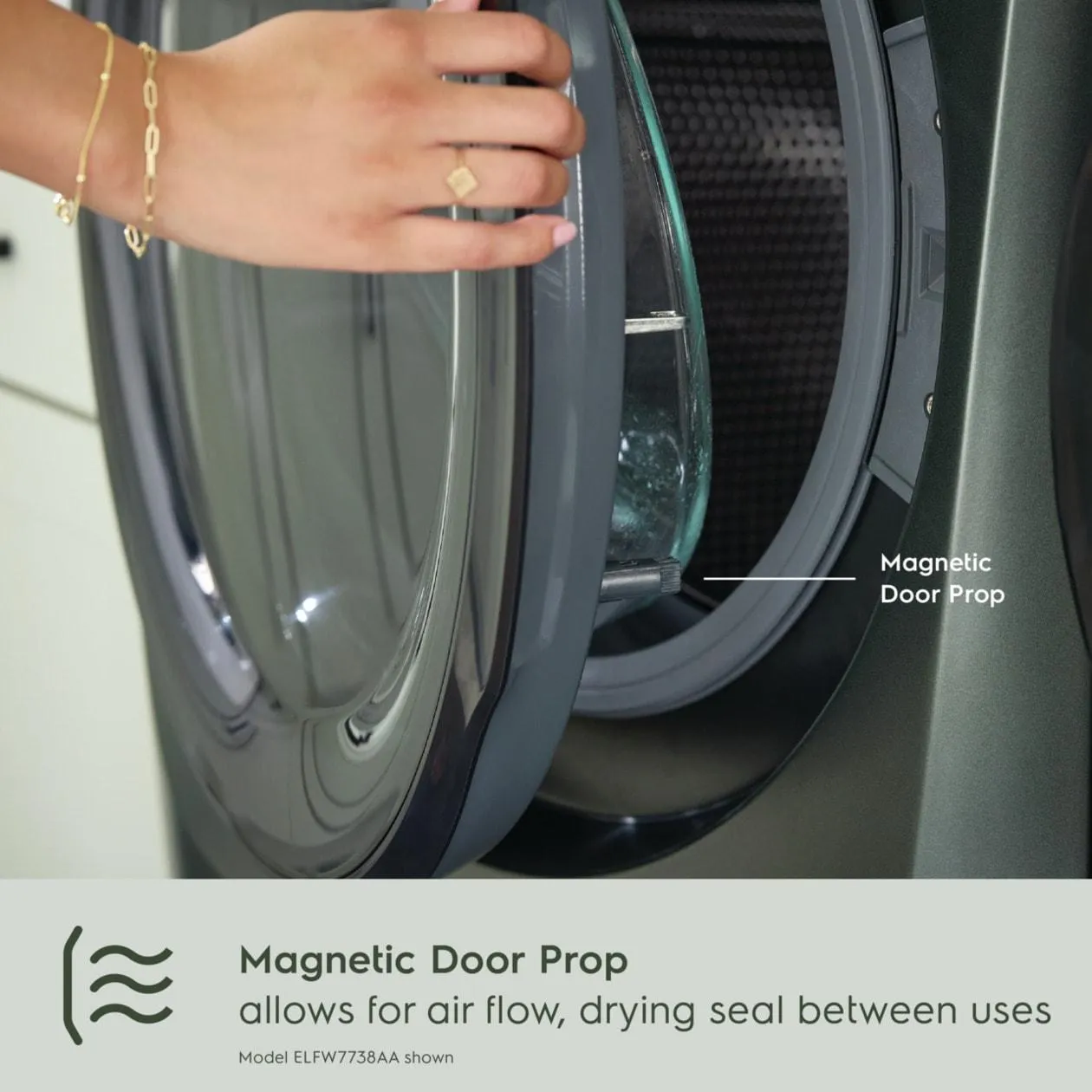 Electrolux ELFW7738AA Electrolux Front Load Perfect Steam&#8482; Washer With Luxcare Plus Wash And Smartboost - 4.5 Cu. Ft.