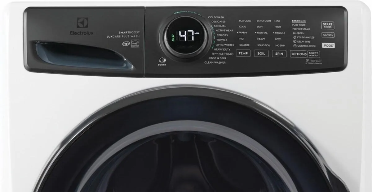 Electrolux ELFW7738AW Electrolux Front Load Perfect Steam&#8482; Washer With Luxcare Plus Wash And Smartboost - 4.5 Cu. Ft.