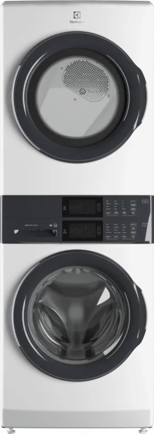 Electrolux ELTE7300AW Electrolux Laundry Tower&#8482; Single Unit Front Load 4.4 Cu. Ft. Washer & 8 Cu. Ft. Electric Dryer