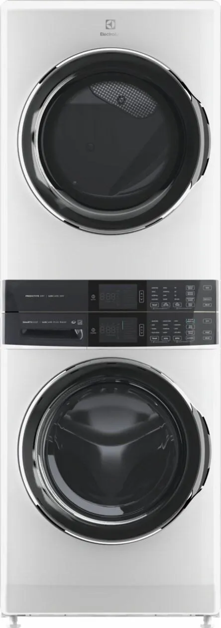 Electrolux ELTE7600AW Electrolux Laundry Tower&#8482; Single Unit Front Load 4.5 Cu. Ft. Washer & 8 Cu. Ft. Electric Dryer