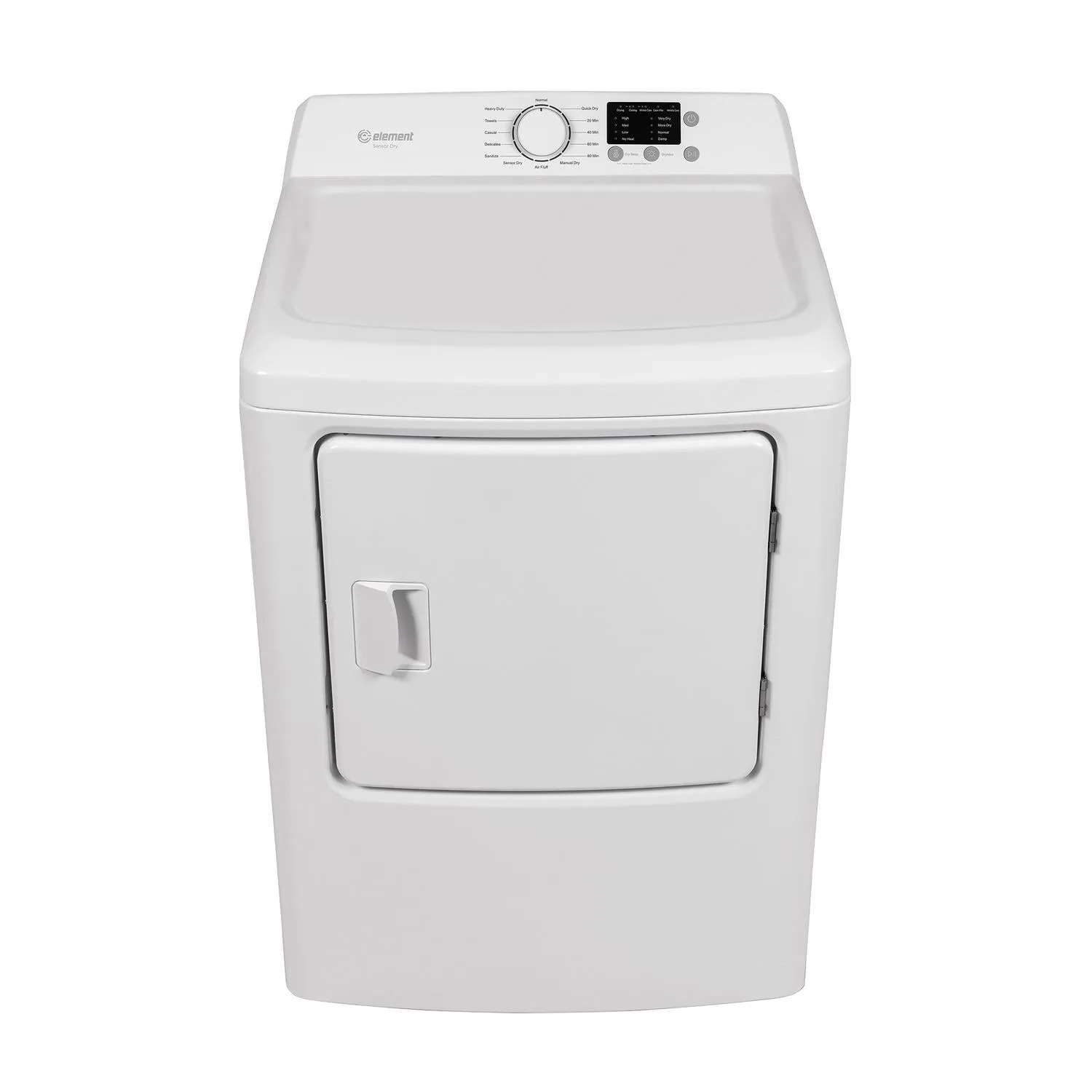 Element Appliance EATDG2767CW Element Electronics 6.7 Cu. Ft. Front Load Gas Dryer - White (Eatdg2767Cw)
