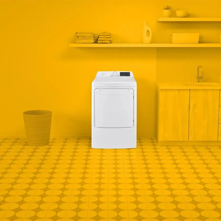 Element Appliance ETD7527GBW Element 7.5 Cu. Ft. Gas Dryer - White. Energy Star (Etd7527Gbw)