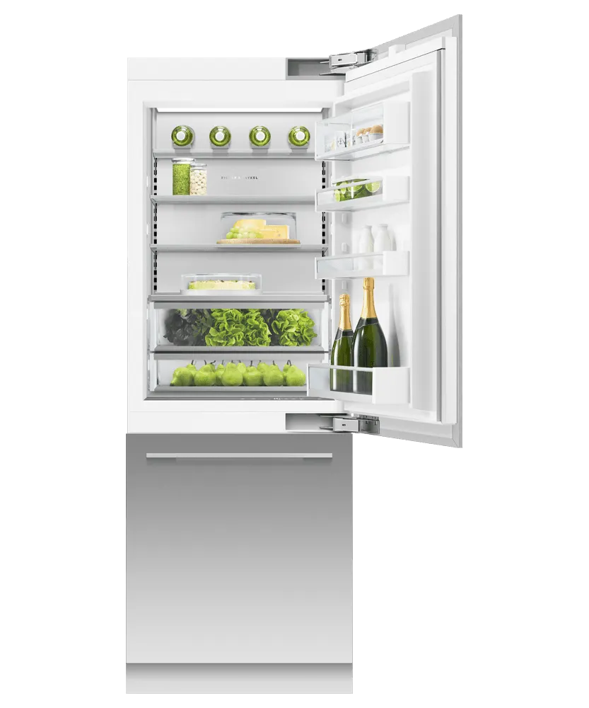 Fisher & Paykel RS3084WRU1 Integrated Refrigerator Freezer. 30. Ice & Water