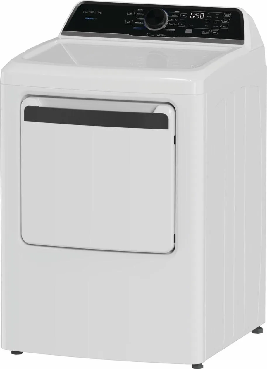 Frigidaire FLVG7523BW Frigidaire 7 Cu. Ft. Gas Dryer