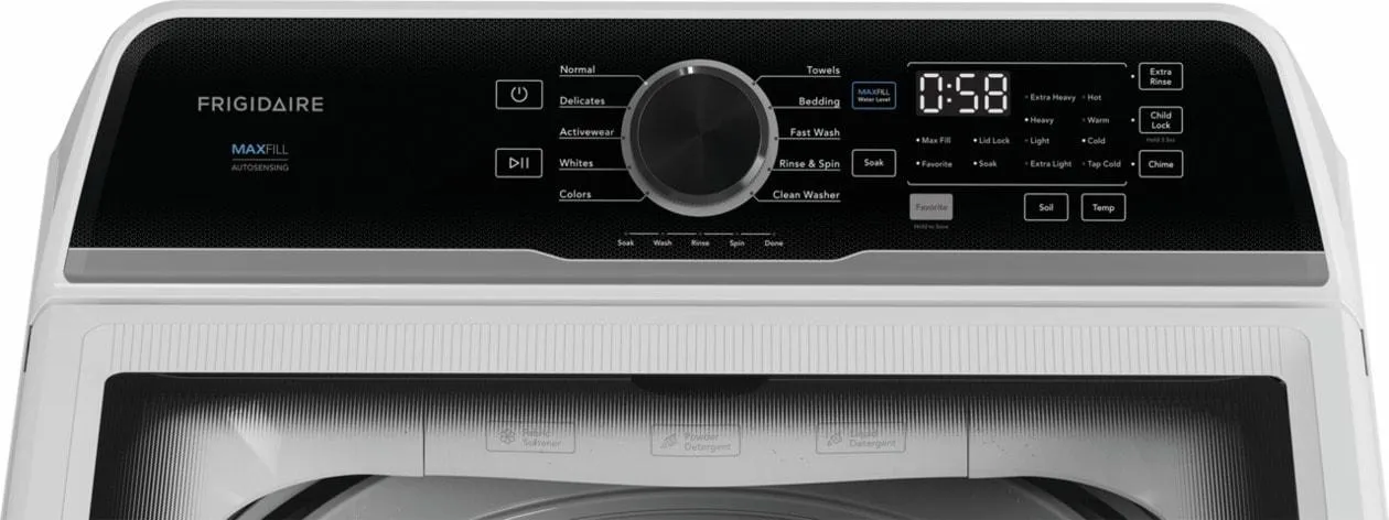 Frigidaire FLVW7523BW Frigidaire 4.4 Cu. Ft. Top Load Washer
